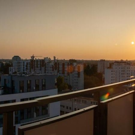 Apartament Panorama Varşova Dış mekan fotoğraf
