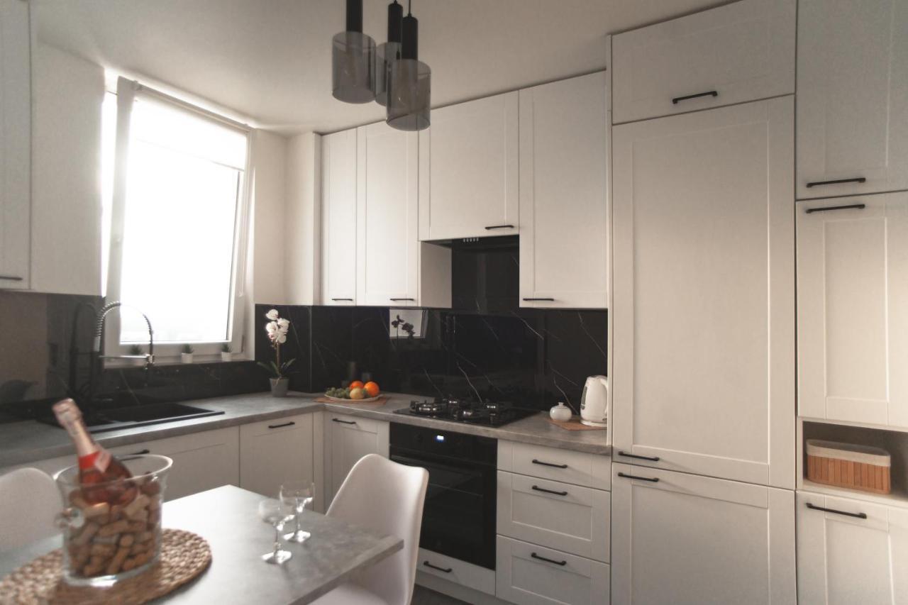Apartament Panorama Varşova Dış mekan fotoğraf