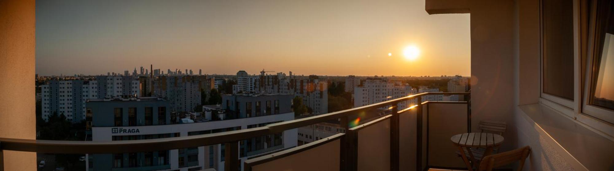 Apartament Panorama Varşova Dış mekan fotoğraf